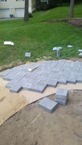 Pavers for front walk